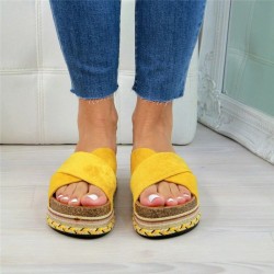 Summer sandals - soft platform flip flopsSandals
