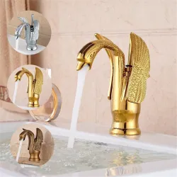 Luxus Schwan geformten Wasserhahn - Hahn mit Einzelloch