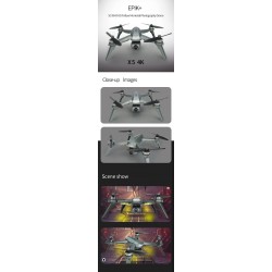 JJRC X5P - 5G - WIFI - HD - 4K Kamera Folgen Sie mir - Luftaufnahme Drone - GPS
