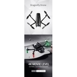 Dragonfly KK13 - GPS - WiFi - FPV - 4K HD Kamera - 2-Achsen-Gimbal - Optical Flow - Brushless