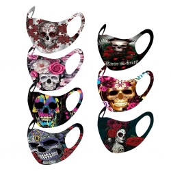 Protective face / mouth mask - reusable - cotton - skull motifMouth masks