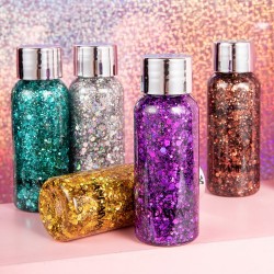 Liquid glitter - gel makeup - eyeshadow - lipstickLipsticks