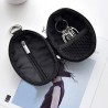 Car keys organizer - pouch bag with zipper & keyring - grenade shapeKeyrings