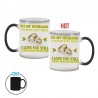 To My Wife / To My Husband - temperature color changing mug - 350 mlDrinkware