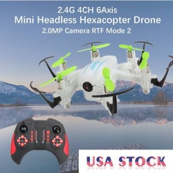 JJRC H20C Nano Hexacopter - 2.4G - 4CH - 6Axis - Headless Mode - 720P Kamera