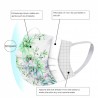 50 pieces - disposable antibacterial face / mouth masks - 3-layer - floral print - 50 piecesMouth masks