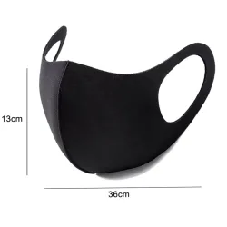 8 Stück - Schutzfläche / Mundmasken - waschbar - Weihnachtsdruck