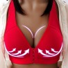 Sexy Push-up-BH - plus Größe - Frontverschluss - Drahtfrei - nahtlos
