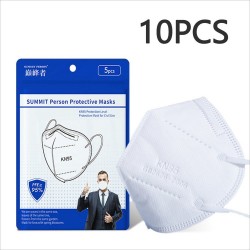 KN95 - antibacterial face / mouth masks - 5-layer - reusable - 10 - 20 - 50 - 100 piecesMouth masks