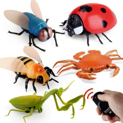 Infrarot-RC-Insekt - simulierte Spinne / Biee / Fliege / Krabbe / Marienkäfer - Elektroroboter - Spielzeug