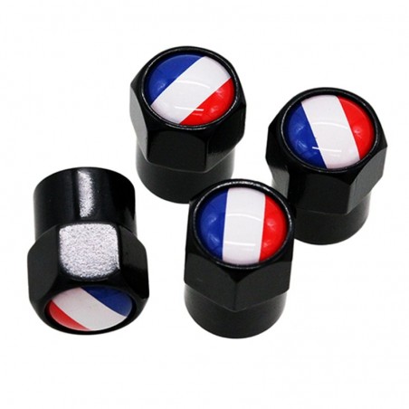 4pcs/set - valve caps - france logoExterior accessories