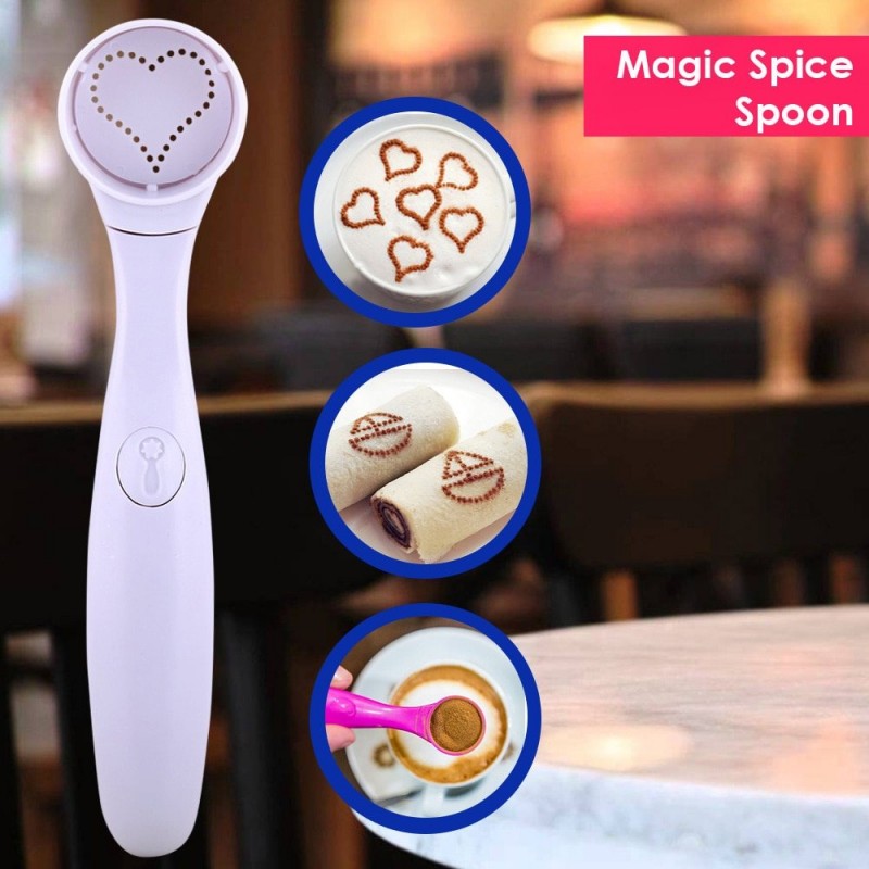 16 patterns - electric magic spoon - coffee - cakeBakeware
