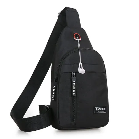 Schultertaschen - Nylon Taille-Pack- im Freien - USB-Lade