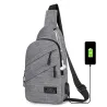 Schultertaschen - Nylon Taille-Pack- im Freien - USB-Lade