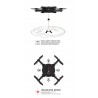 Eachine E55 Mini - WiFi - FPV - Foldable - Red - RTFDrones