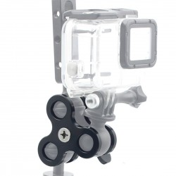 Aluminium - Arm Ball - Schmetterling Clip - Gopro 5 6 Kamera
