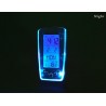 LED - blue luminous digital clock - electronic calendar - thermometer - 7-sounds alarm clockClocks