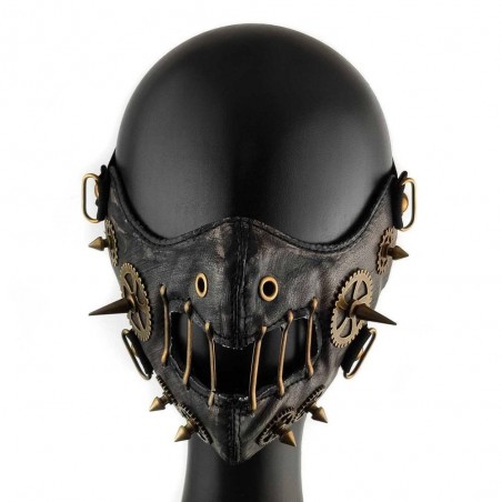 Steampunk Retro - Leder Maske - Unisex