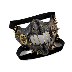 Steampunk Retro - Leder Maske - Unisex