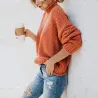 Frauen Pullover - Lange Ärmel - gestrickt