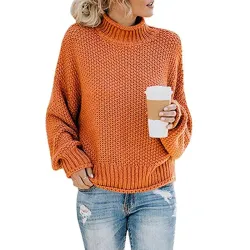 Frauen Pullover - Lange Ärmel - gestrickt