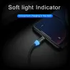 LED Magnetic USB Cable - Fast Charging - Type C - Micro USB - iOSCables