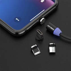 LED Magnetic USB Cable - Fast Charging - Type C - Micro USB - iOSCables