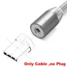 LED Magnetische USB-Kabel - Schnelle Aufladung - Typ C - Micro USB - iOS