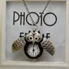 Vintage - Watch Owl - Pendant NecklaceNecklaces