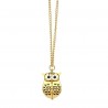 Vintage - Watch Owl - Pendant NecklaceNecklaces