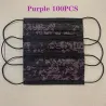 Mouth / face protective masks - disposable - 3-layer - lace design - 10 - 50 - 100 piecesMouth masks