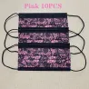 Mouth / face protective masks - disposable - 3-layer - lace design - 10 - 50 - 100 piecesMouth masks