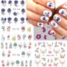 Nail art stickers - flowersNail stickers