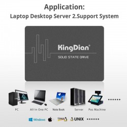 KingDian - SSD - internal solid state drive - 16GB - 32GB - 60GB - 120GB - 128GB - 240GB - 256GB - 480GB - 512GB - 1TB - 2TBH...