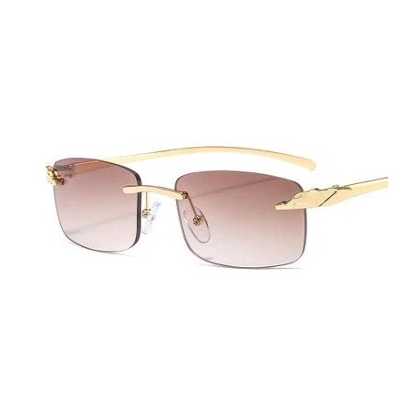 Rectangle sunglasses - rimless - UV400Sunglasses