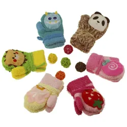 Kinder Wintermilben - Tierdesign - mit Seil