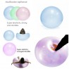 Transparente Blasenkugel - aufblasbare - reißfest