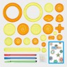 Spirograph drawing - interlocking gears wheels - painting / drawing accessories - educational toy - 22 piecesEducational