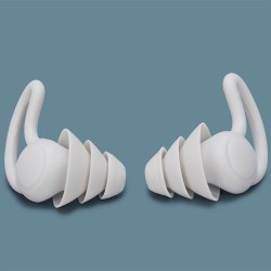 Earplugs - Protective - Silicone - Waterproof - 1 PairSleeping