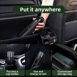 Portable - Car - Vacuum Cleaner - Wireless - RechargeableExterior accessories