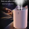 Air Humidifier - 3000ML - Double Nozzle - Cool Mist - Colorful LEDHumidifiers