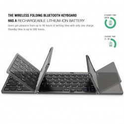 Mini - Folding - Keyboard - Bluetooth - Wireless KeypadKeyboards