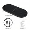 2 in 1 Qi Wireless Ladegerät - Samsung S20 - S10 - Double Fast Lade Pad