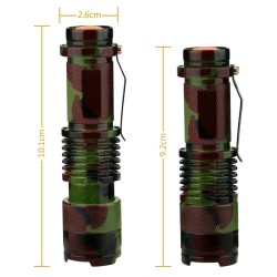 1000LM - Taschenlampe - Wasserdicht - Camouflage - LED