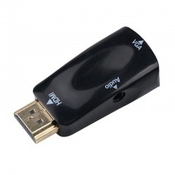 HDMI zu VGA Adapter - männlich zu weiblicher Splitter - 3,5 Audiobuchse - Kabelkonverter