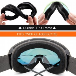 Ski goggles - anti-fog - UV protection - interchangeable lens - unisexEyewear