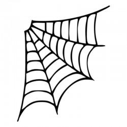 Spider Web - Autoaufkleber