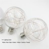 E27 - 220V 110V - RGB - LED decorative bulbE27
