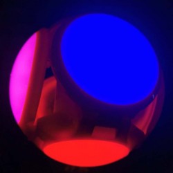 40W E27 - 220V 110V - RGB - LED - foldable bulb - football UFO lampE27
