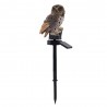 Owl geformtes Gartenlicht mit Solarpaneel - LED - wasserdicht
